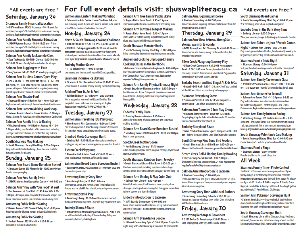 Unplug and Play Activities